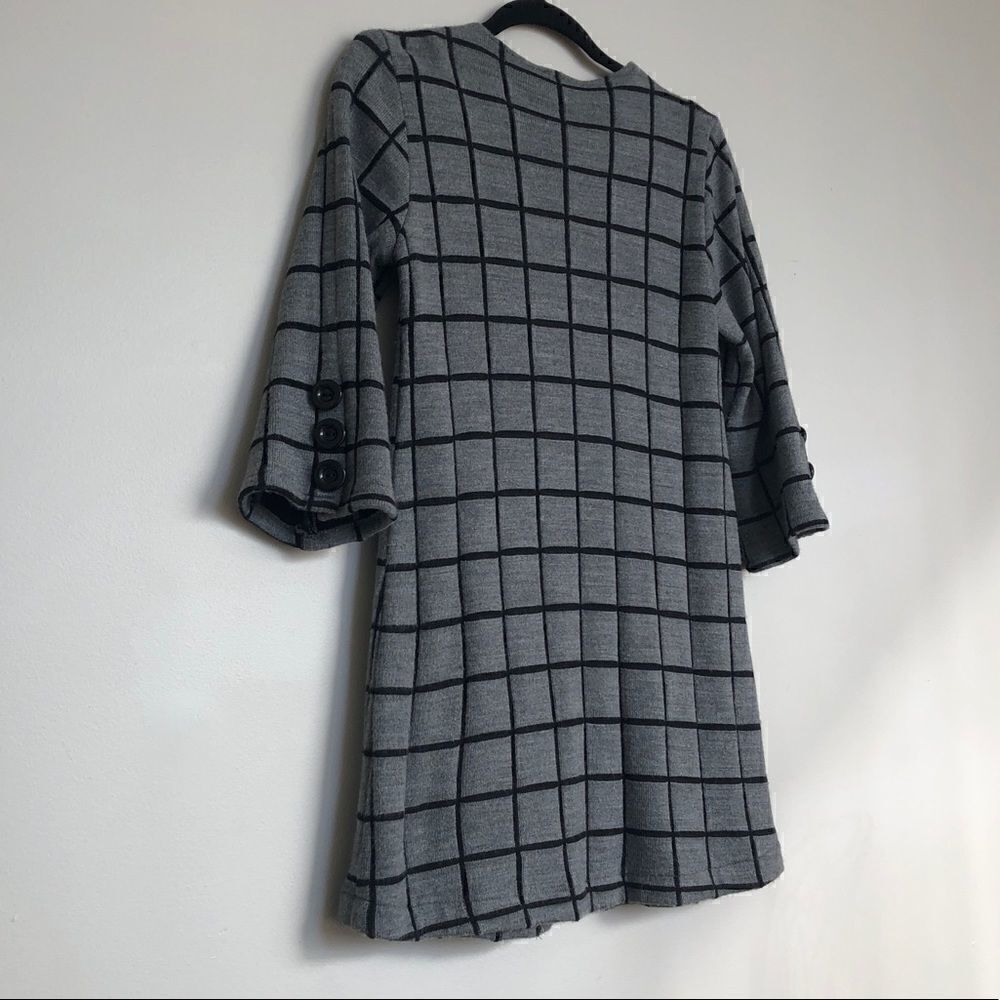 ANDRIA Lieu Plaid Cardigan XS - Picture 5 of 5